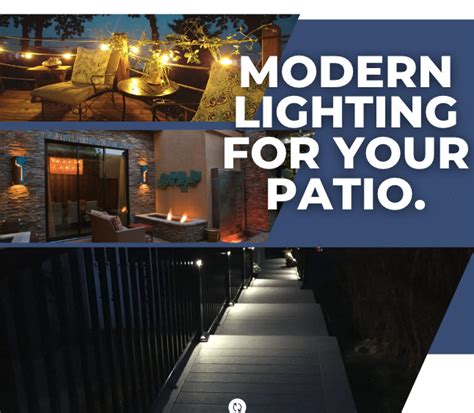 Modern Lighting For Your Patio - Hardscape Restoration