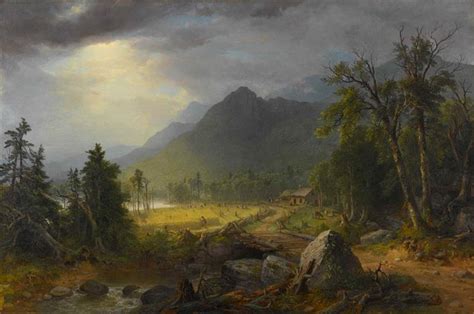 the First Harvest in the Wilderness, 1855 - Asher Brown Durand - WikiArt.org