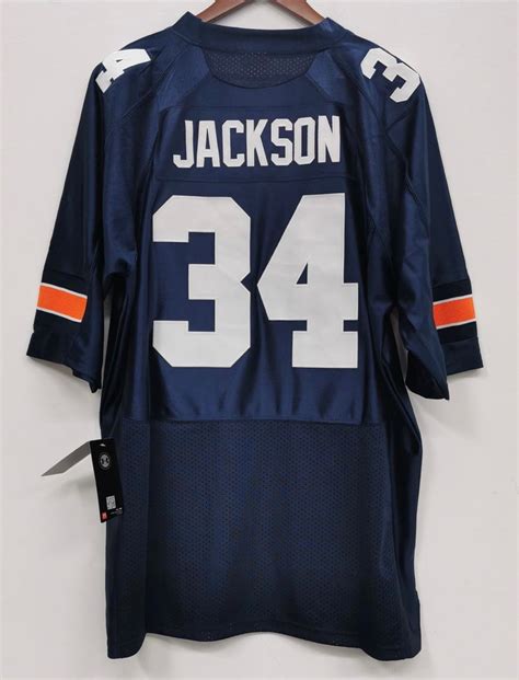 Bo Jackson Auburn Tigers Jersey Blue – Classic Authentics