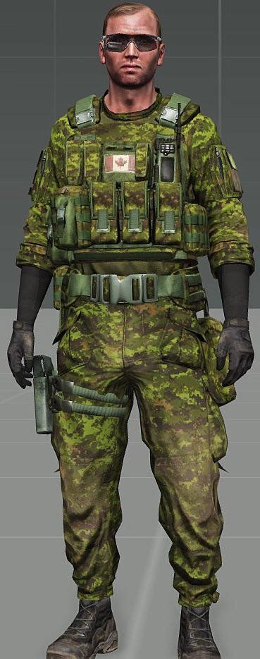 Hey IW, can we get some canadian forces or JTF2 uniforms? I need to represent my maple syrup ...