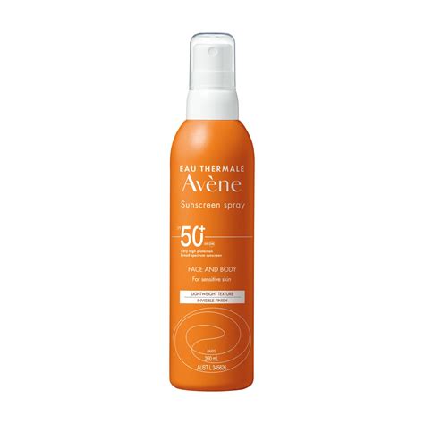 Buy Avene Sunscreen Spray Spf 50+ 200ml | Wizard Pharmacy