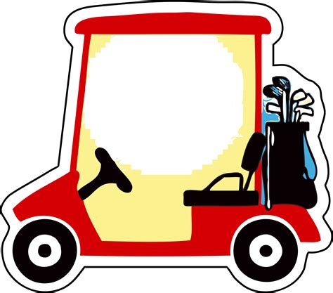 Cartoon Golf Cart Clipart | Free download on ClipArtMag