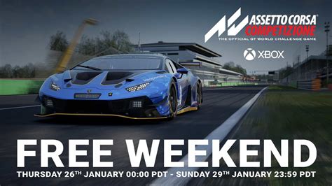 Assetto Corsa Competizione is free-to-play on Xbox this weekend | Traxion