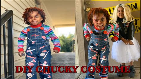 Diy Chucky Costume : Bride Of Chucky Imspired Costume Children S Bride ...