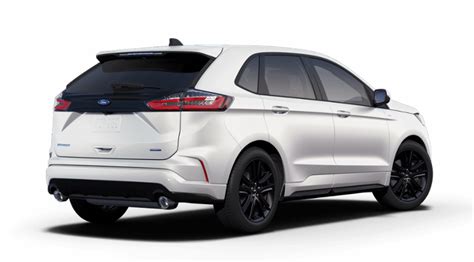 2020 Ford Edge ST-Line Star White, 2.0L EcoBoost® Engine | Urban Ford