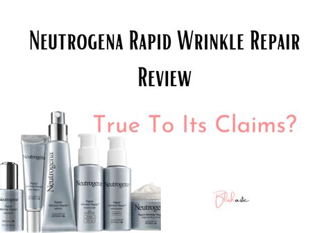 Neutrogena Rapid Wrinkle Repair Reviews | Best Of Neutrogena? - Blushastic