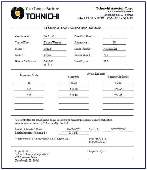 Pipette Calibration Certificate | prosecution2012