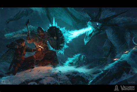 ArtStation - Valheim - Moder Battle, TJ Foo | Concept art digital, Fantasy inspiration, Fantasy ...