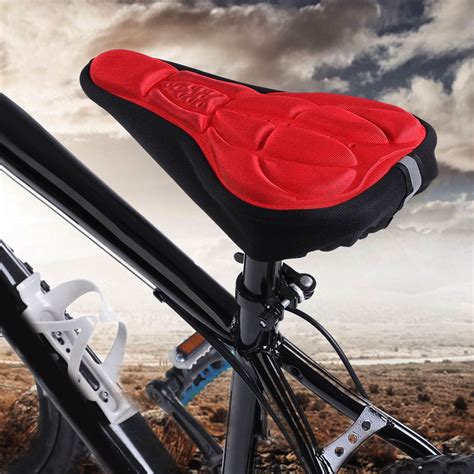 Tebru Ultralight Bike Saddle Cover, Ultralight 3D Mountain Bicycle Road ...