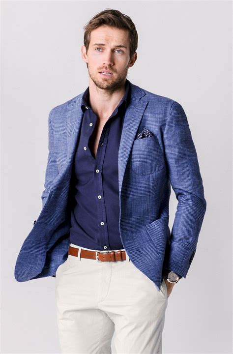 Pin by Georgette Josephs on men styles | Blue blazer men, Blue blazer ...