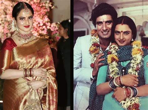 Rekha Marriage Photos