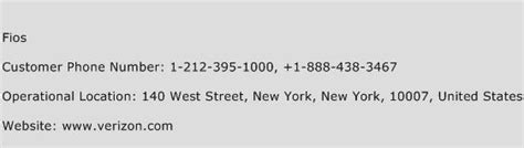 Fios Contact Number | Fios Customer Service Number | Fios Toll Free Number