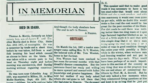 Finding Your Kentucky Ancestor's Death Notices - Kentucky Genealogical ...