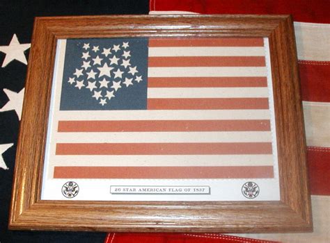 26 Star Flag American Flag Michigan State Flag of 1837 - Etsy