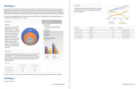 Best Business Report Template with Cover Page in MS Word