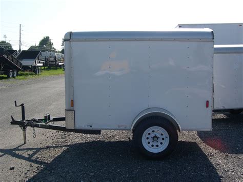 Carry-On 5 x 8 Enclosed Cargo Trailer For Sale | Cargo trailers, Cargo ...