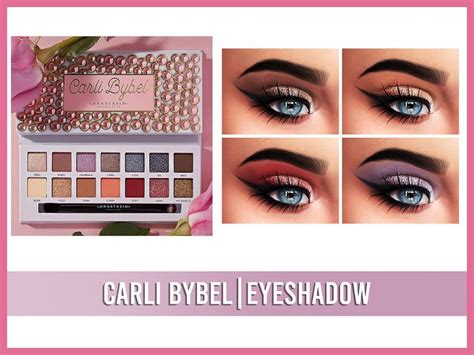 CARLI BYBEL| EYESHADOW PALETTE | Eyeshadow, Eyeshadow palette, Sims 4 ...