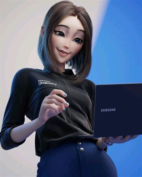 The new 3D Samsung girl is making me feel some kinda way | Samsung Sam | Know Your Meme