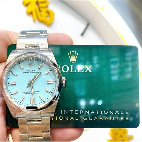 Rolex 126000 oyster perpetual 36mm Tiffany, Luxury, Watches on Carousell