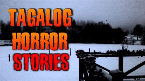 TAGALOG TRUE HORROR STORIES COMPILATION | Volume 1 - YouTube