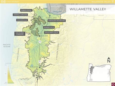 Oregon-Wine-Map-Willamette-Valley-AVA-1902082 | Oregon Wine Resource Studio