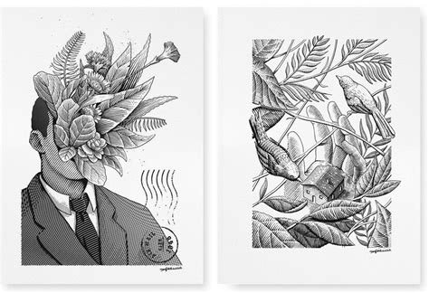 Amazing Black-and-White Illustrations that Don't Need Color to Impress ...