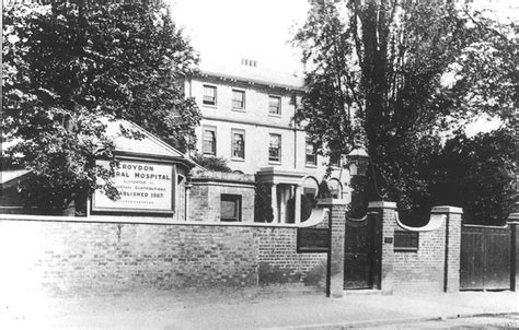 The incredible history of Croydon General Hospital where patients were treated during both world ...