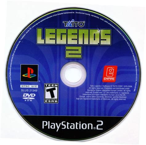 Taito Legends 2 cover or packaging material - MobyGames