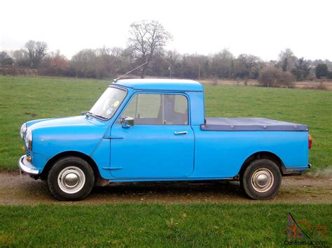 Classic 1979 Blue Austin Mini Pickup Truck - with MOT and Tax