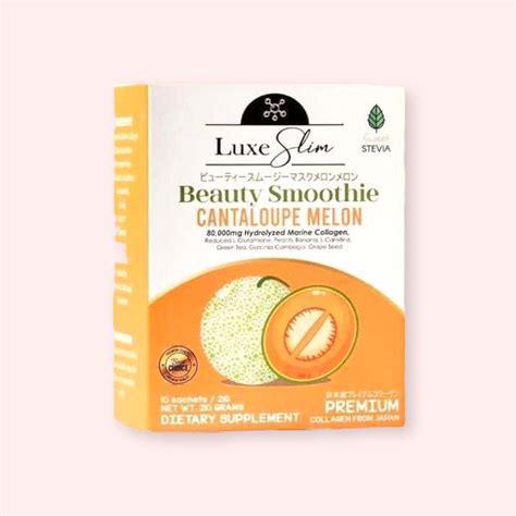 Luxe Slim Beauty Smoothie Cantaloupe Melon - DUBAI COSMETICS