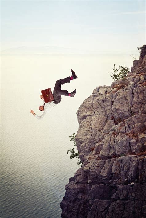 Falling Off Of A Cliff