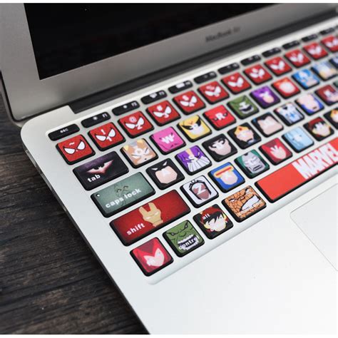 Superhero Macbook Stickers | giftcartoon