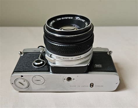 Olympus OM 2 SLR 35mm Film Camera With Olympus Zuiko OM Auto S 1:1.8 ...