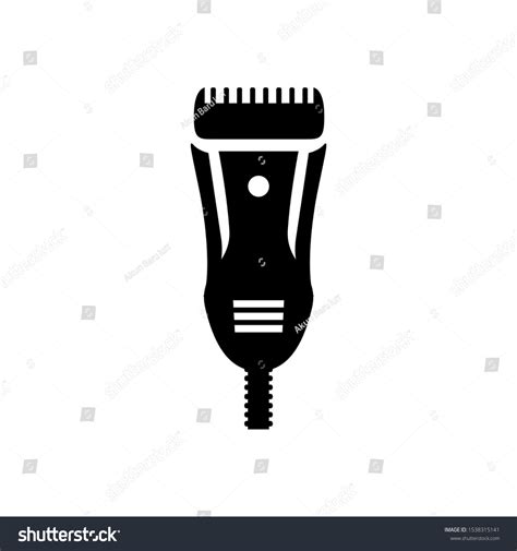 Hair Clippers Icon Logo Vector Stock Vector (Royalty Free) 1538315141 ...