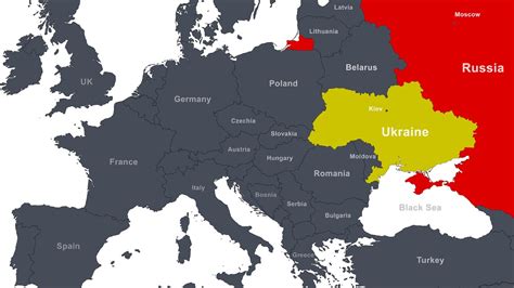 Ukraine On European Map - Get Latest Map Update