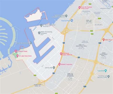 Where is Jafza located? | Jebel Ali Free Zone (Jafza)