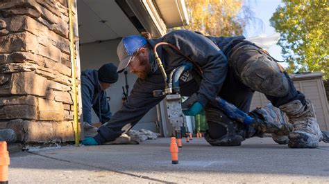 Concrete Lifting - Calgary - Beyond Foam - 16+ Years Experience