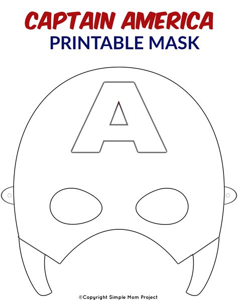 Free Printable Superhero Face Masks for Kids | Mask for kids, Face ...