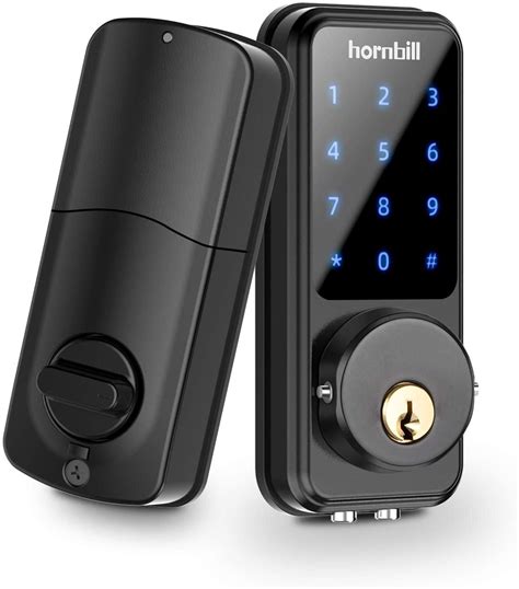 [2020 Newest] Smart Door Lock with Keypad, Keyless Entry Home with Your Smartphone, Bluetooth ...