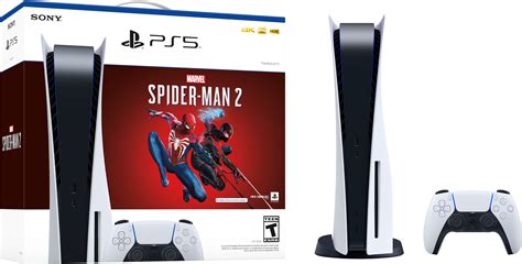 Best Buy: Sony PlayStation 5 Console – Marvel’s Spider-Man 2 Bundle ...