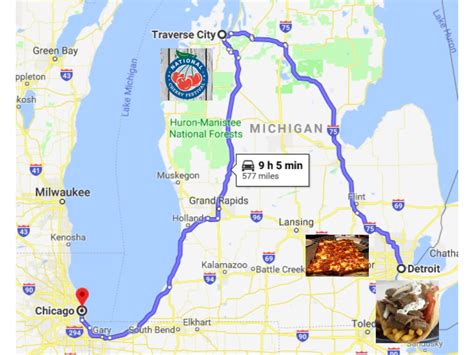 Michigan road trip suggestion? I'm flying into Detroit, driving up to ...