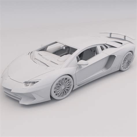 Free 3D file Lamborghini Aventador PRINTABLE Car 3D Digital STL File 🚗・3D print object to ...