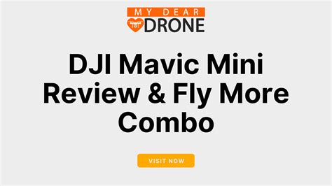 DJI Mavic Mini Review & Fly More Combo | My Dear Drone