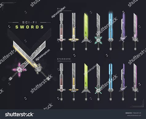 2,911 Neon Sword Images, Stock Photos & Vectors | Shutterstock