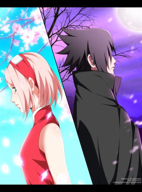 Sakura x Sasuke - Fanart by TofiqHuseynov on DeviantArt