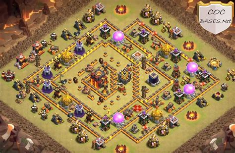 10 Best TH10 War Base Links 2022 (New Anti 3 Stars) - COC Bases