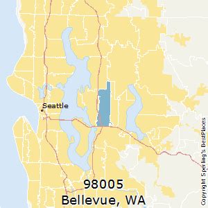 Bellevue (zip 98005), WA