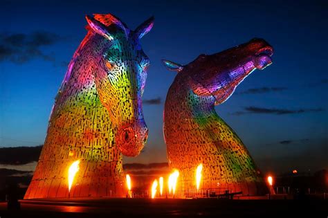 Andy Scott | The Kelpies in Falkirk, Scotland | Tutt'Art@ | Pittura • Scultura • Poesia • Musica