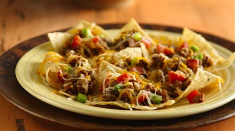 Grilled Taco Nachos Recipe - BettyCrocker.com