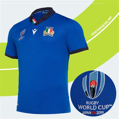 Italy Rugby Jersey 2019 Rugby World Cup Jersey ITALY RWC Home Rugby Jersi | Shopee Malaysia